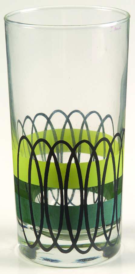 Wrought Iron 12 Oz Flat Tumbler by Libbey Glass Company-1