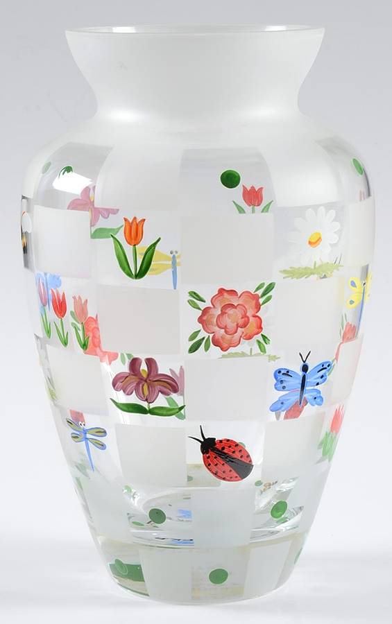 Butterflies and Blossoms 8" Flower Vase by Lenox-1