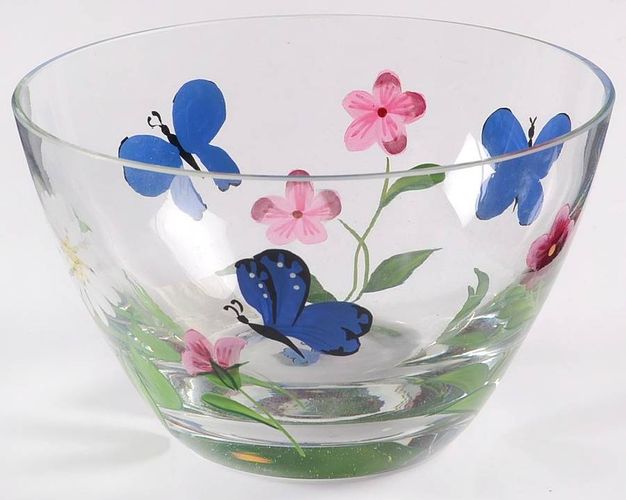 Butterflies and Blossoms 5" Round Bowl by Lenox-1