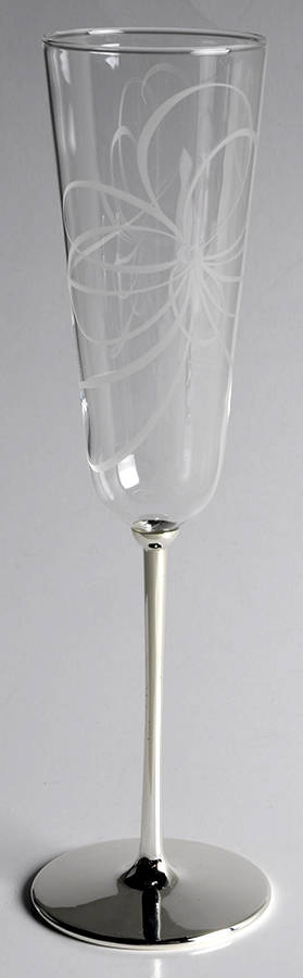Belle Boulevard Fluted Champagne Metal Stem by Lenox-1