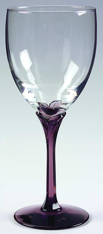 Domaine Purple Water Goblet by Libbey Glass Company-1