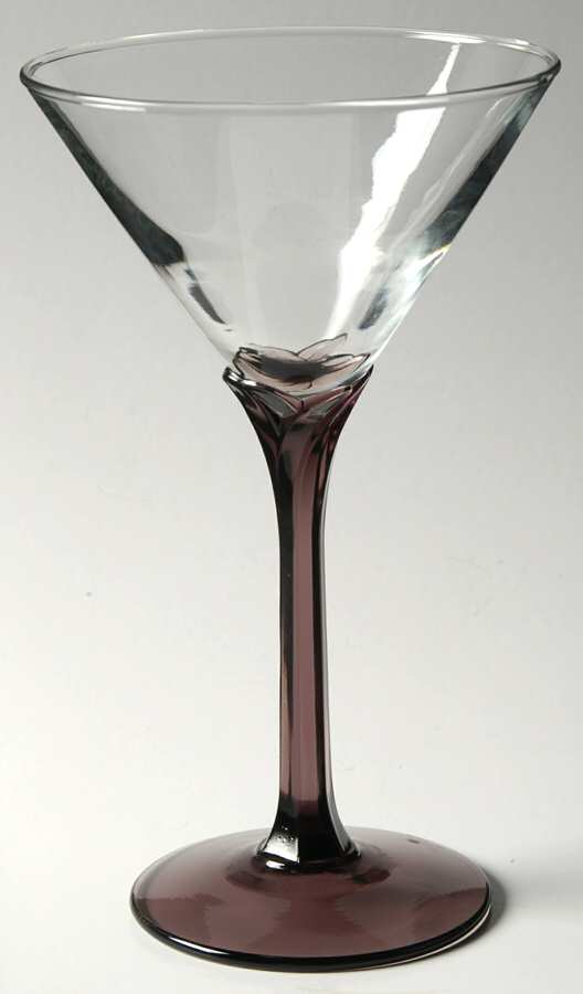 Domaine Purple Martini Glass by Libbey Glass Company-1