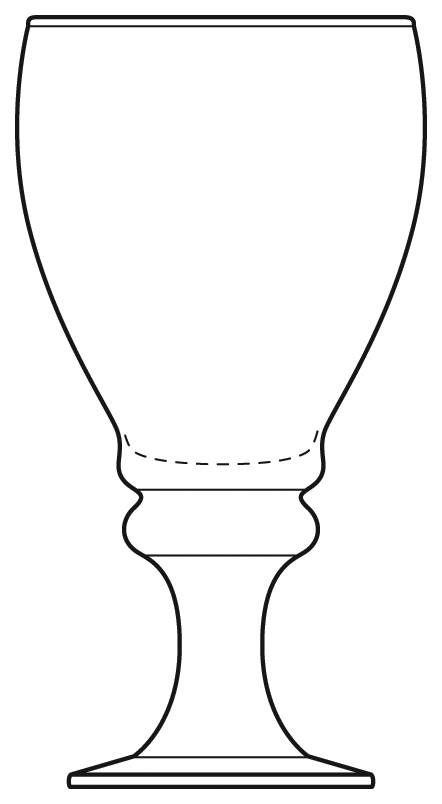Splash Water Goblet by Libbey Glass Company-1