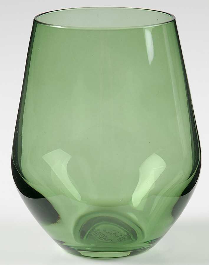 Tuscany Harvest Green Flat White Wine Tumbler by Lenox-1