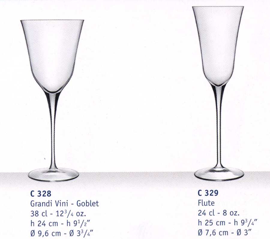 Vivace Alto Water Goblet by Luigi Bormioli-1