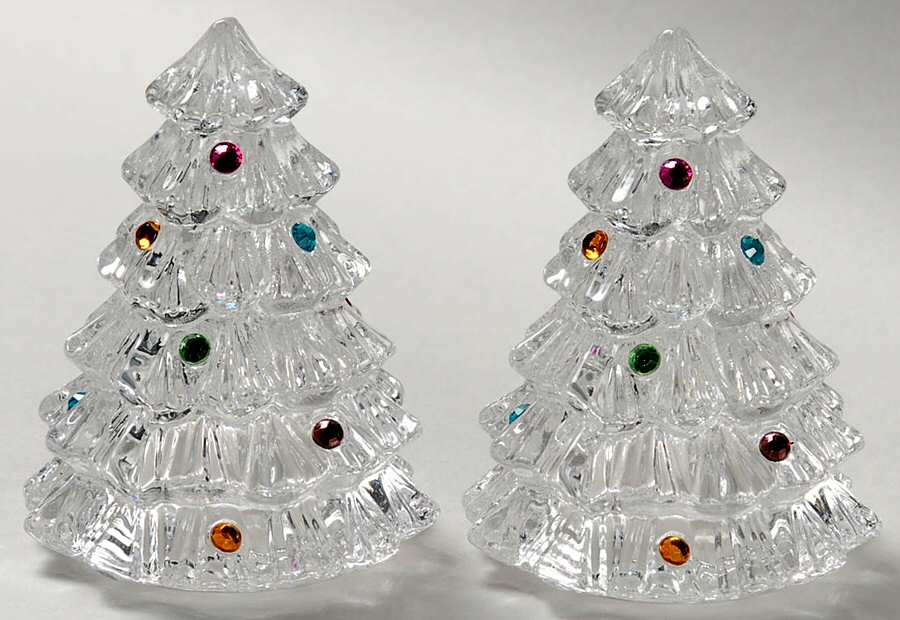 Christmas Tree (Giftware) Stoppered Shaker Set by Lenox-1