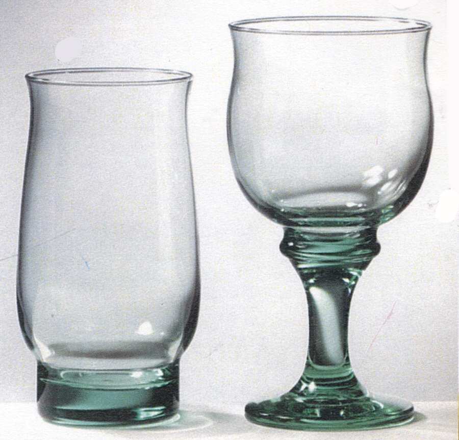 Clarion Spanish Green Cooler by Libbey Glass Company-1