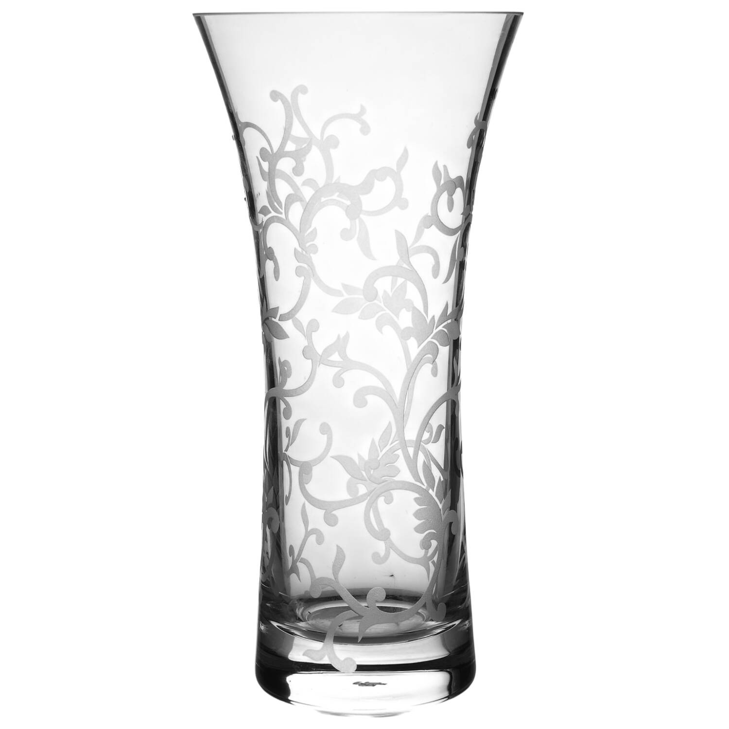 Mandarin 11" Flower Vase by Ralph Lauren Crystal-1