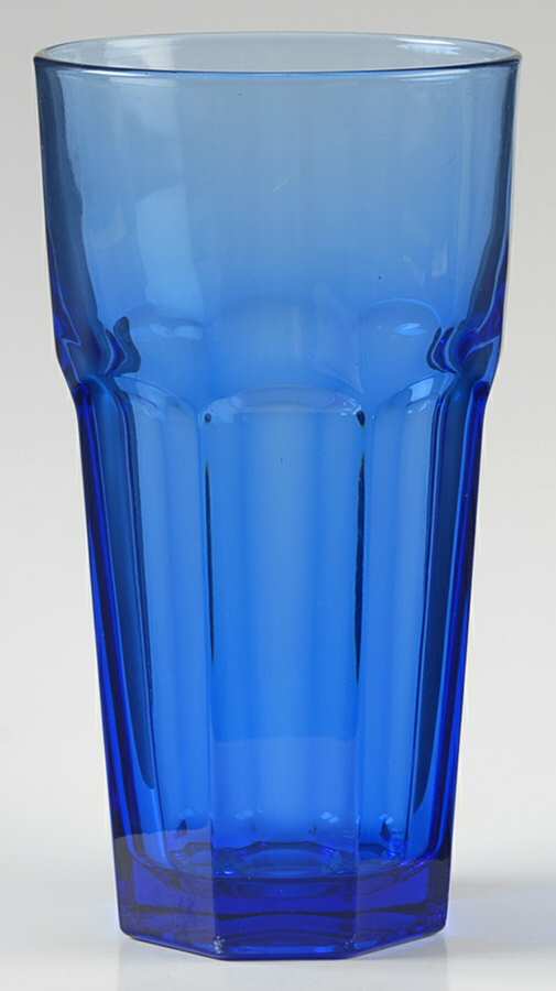 Gibraltar Antique Blue 20 Oz Cooler by Libbey Glass Company-1