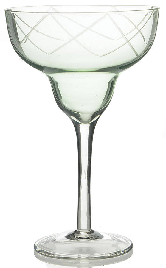 Allegro Colored Margarita Glass by Laura Glass Crystal-1
