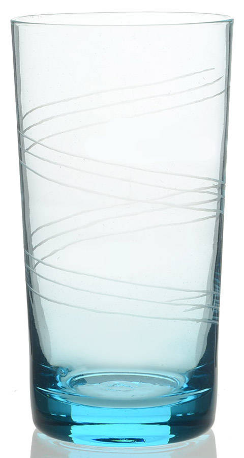 Allegro Colored Highball by Laura Glass Crystal-1