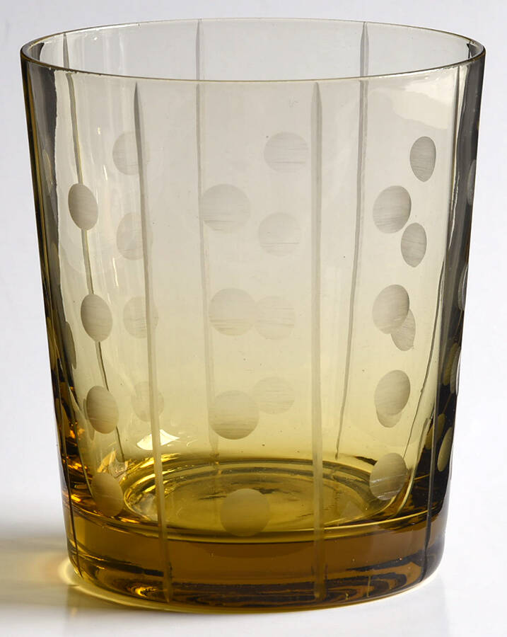 Allegro Colored Double Old Fashioned by Laura Glass Crystal-1