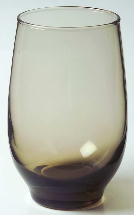 Tempo Brown 14 Oz Flat Tumbler by Libbey Glass Company-1