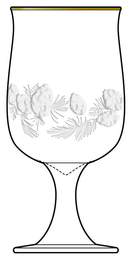 LRS87 Water Goblet by Libbey Glass Company-1