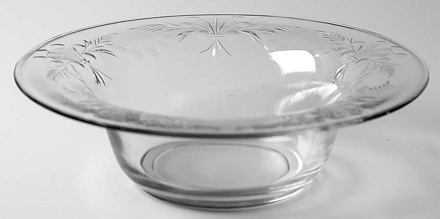 Engraving #15 Deep Dessert Bowl by Libbey Glass Company-1