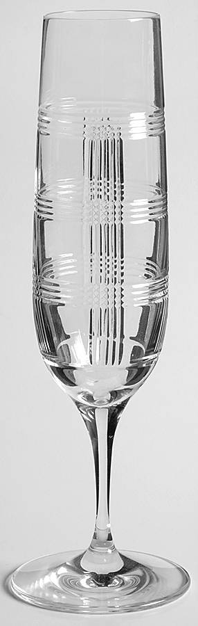 Glen Plaid Fluted Champagne by Ralph Lauren Crystal-1
