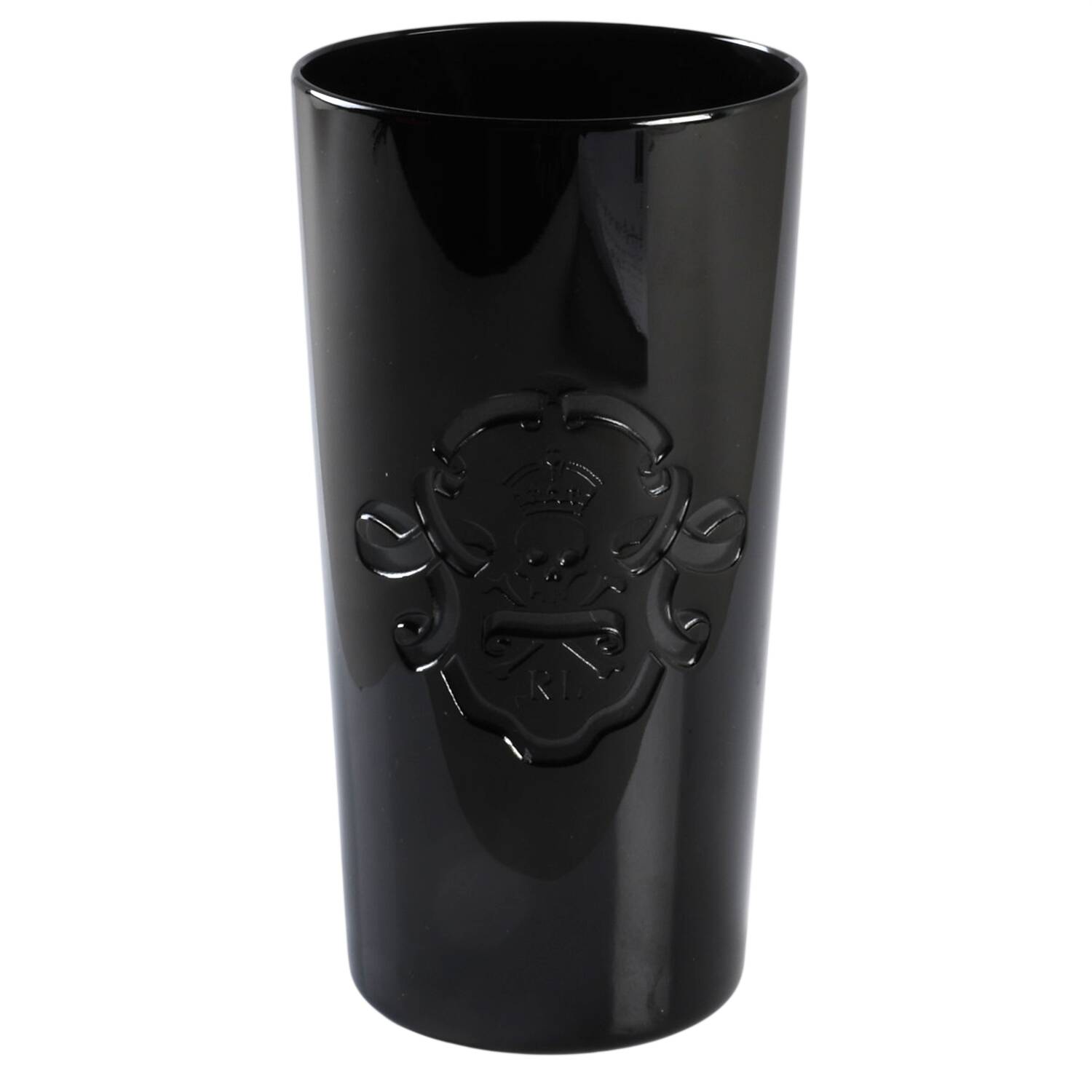 Ayers Skull & Bones Highball Glass by Ralph Lauren Crystal-1