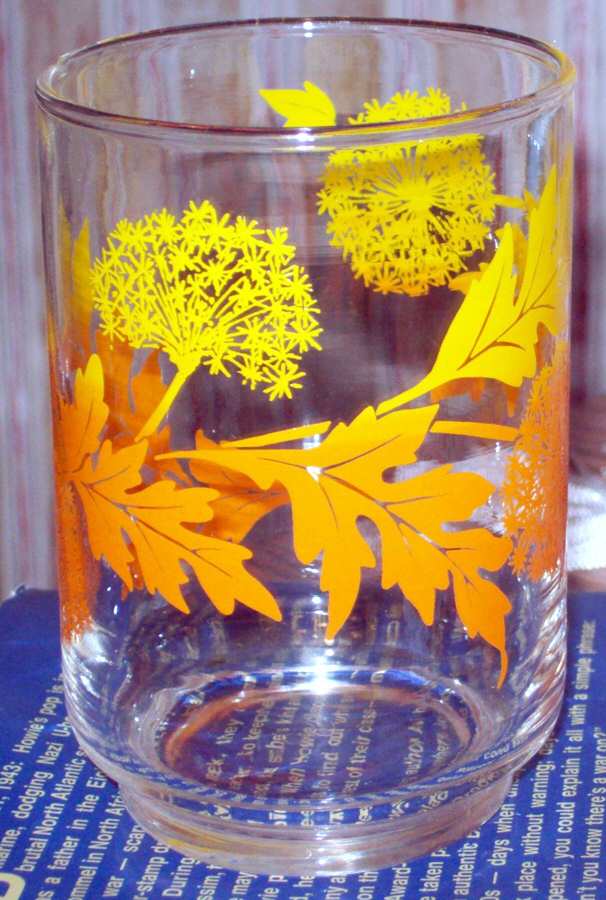 Dandelions Double Old Fashioned by Libbey Glass Company-1