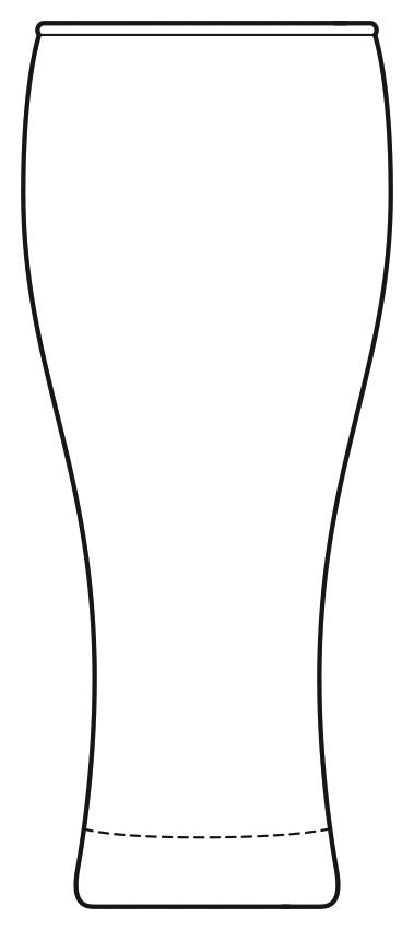 Sophia Pilsner Glass by Luigi Bormioli-1