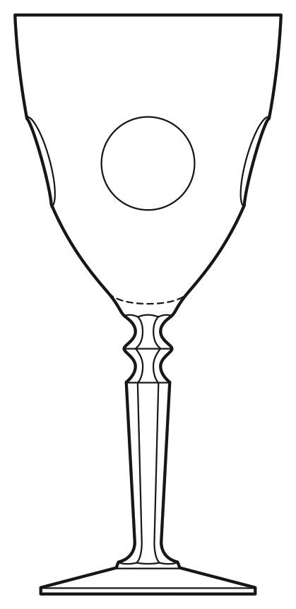 Coco Water Goblet by Lamaison-1
