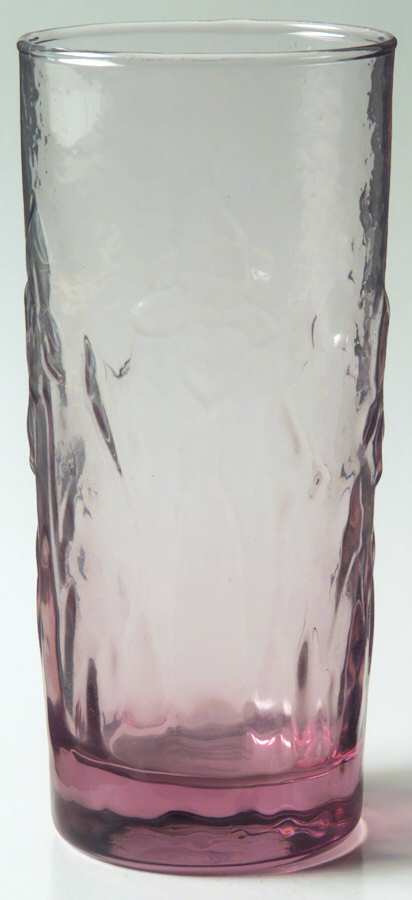 Iris Plum 16 Oz Flat Tumbler by Libbey Glass Company-1