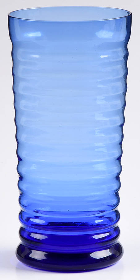 Sirrus Cobalt Blue (Mediterranean) 16 Oz Cooler by Libbey Glass Company-1