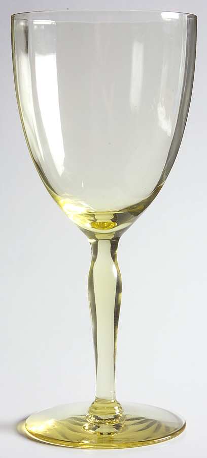 LAC25 Yellow Water Goblet by Lancaster-1