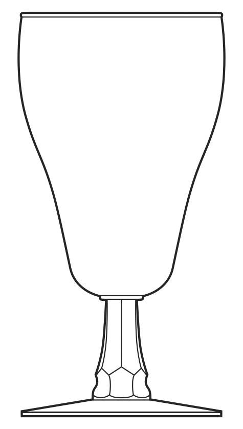 Commodore Water Goblet by Libbey Glass Company-1
