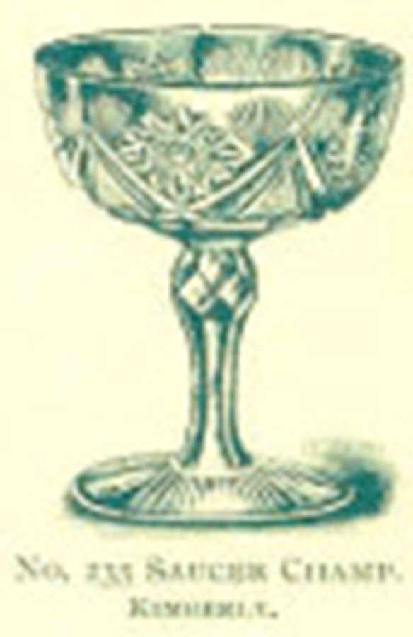 Kimberly Champagne/Tall Sherbet by Libbey Glass Company-1