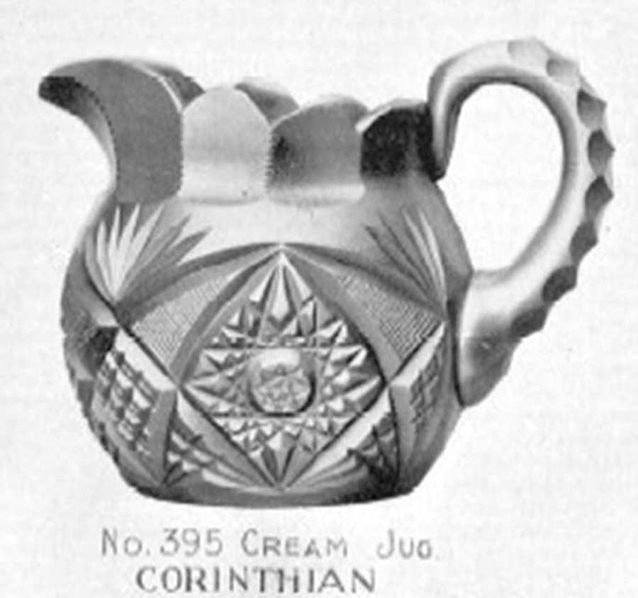Corinthian Small Jug by Libbey Glass Company-1