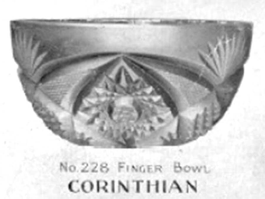 Corinthian Finger Bowl by Libbey Glass Company-1