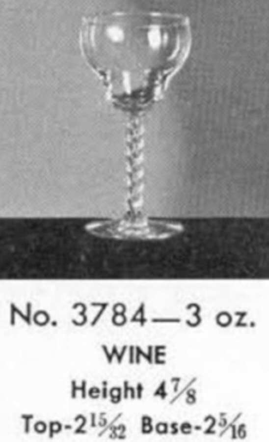 Empire Wine Glass by Libbey Glass Company-1