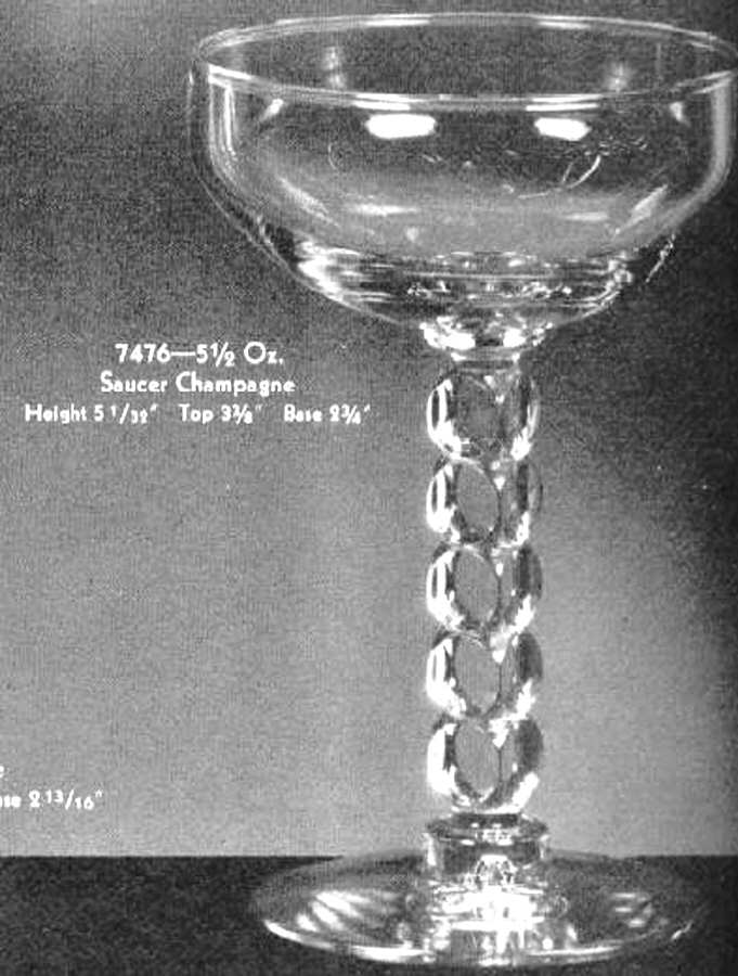 Olympic Champagne/Tall Sherbet by Libbey Glass Company-1