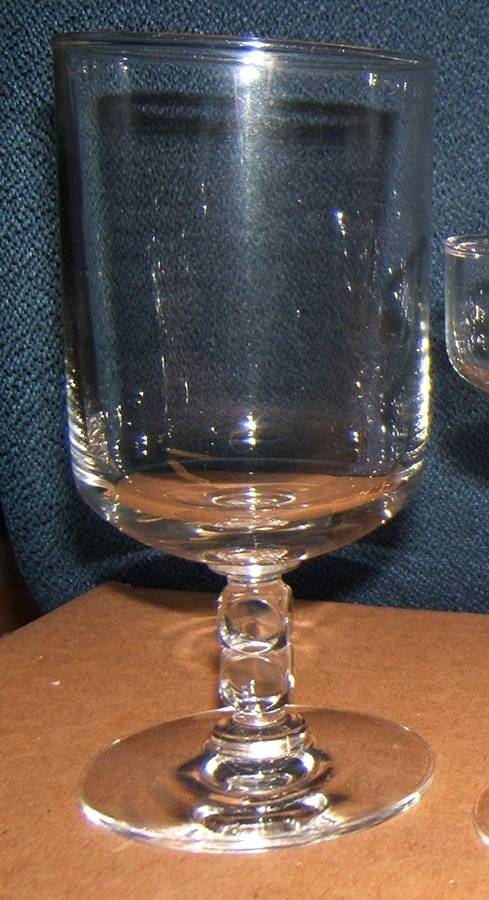 Olympic Water Goblet by Libbey Glass Company-1