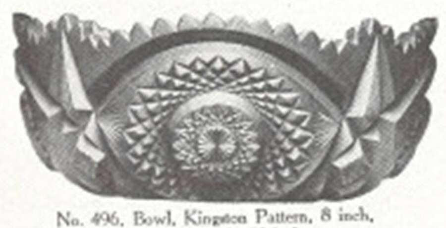 Kingston 8" Round Bowl by Libbey Glass Company-1