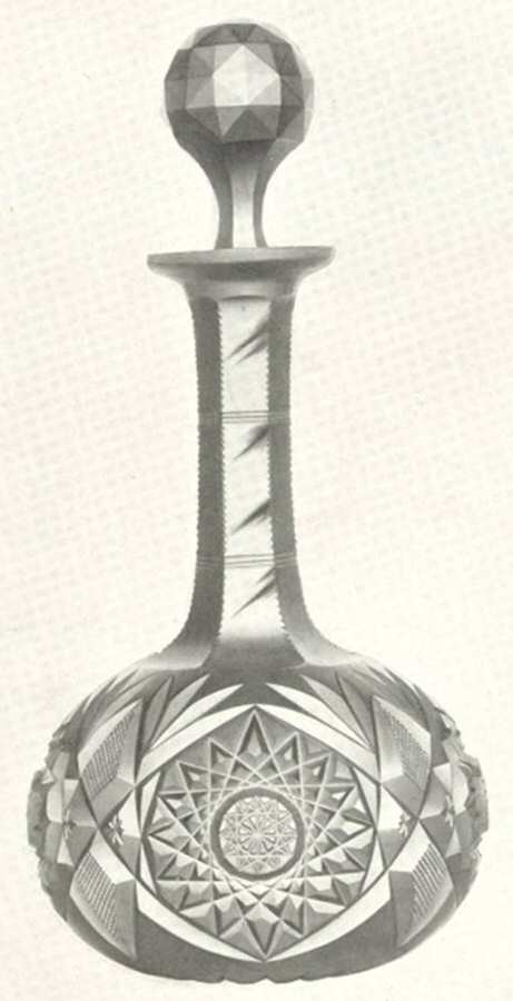 Venetia Decanter & Stopper by Libbey Glass Company-1