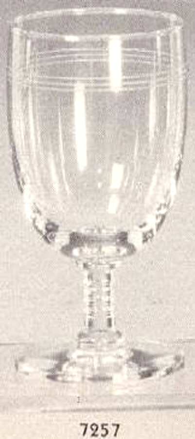 Greenbrier Water Goblet by Libbey Glass Company-1
