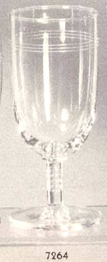 Greenbrier Water Goblet by Libbey Glass Company-1