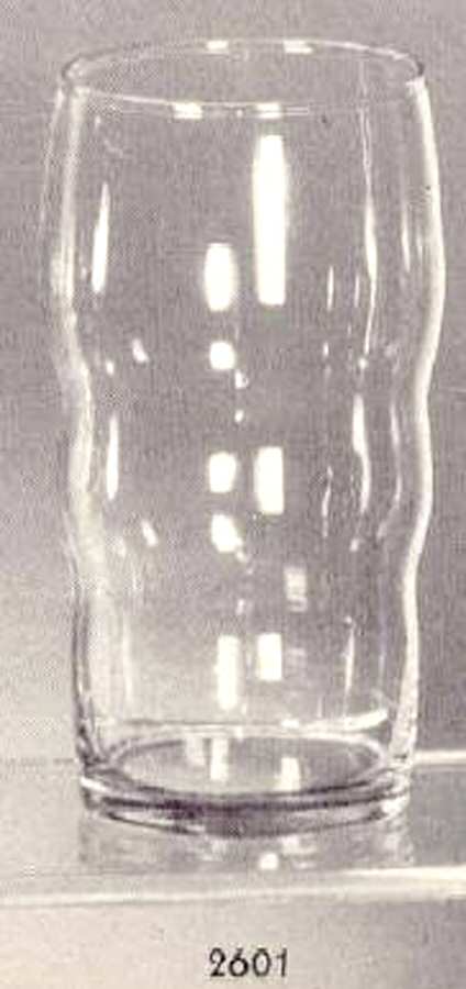Governor Clinton Clear 16 Oz Flat Tumbler by Libbey Glass Company-1