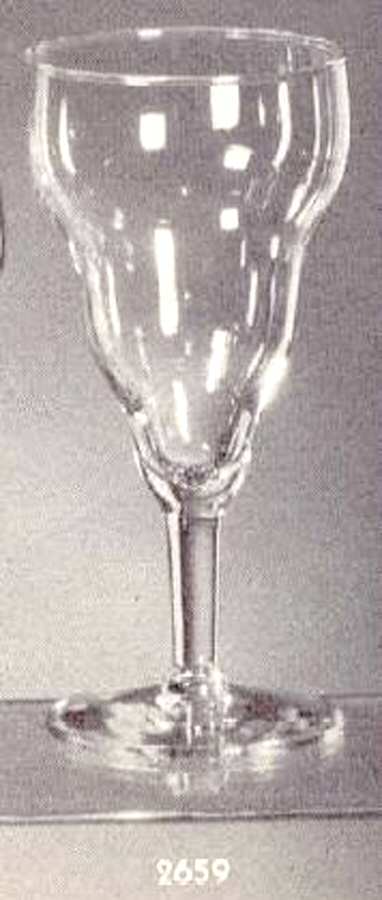 Governor Clinton Clear Fizz Goblet by Libbey Glass Company-1