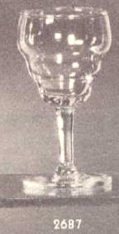 Governor Clinton Clear Sherry by Libbey Glass Company-1