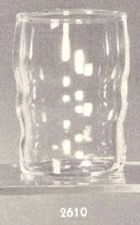 Governor Clinton Clear 9 Oz Flat Tumbler by Libbey Glass Company-1