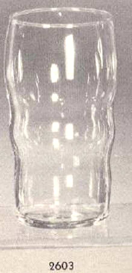 Governor Clinton Clear 14 Oz Flat Tumbler by Libbey Glass Company-1