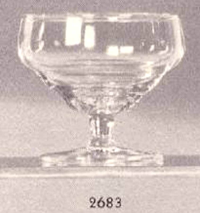 Governor Clinton Clear Oyster or Fruit Cocktail by Libbey Glass Company-1