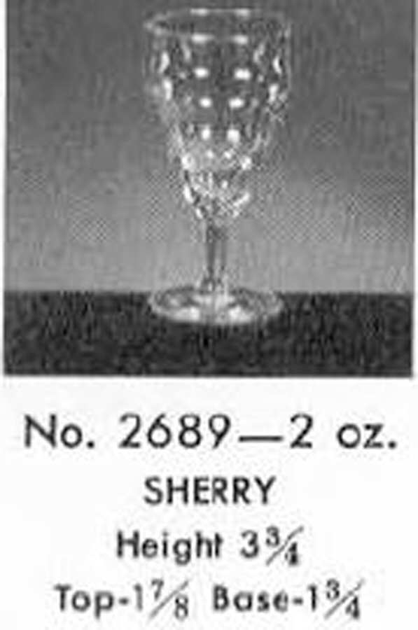 Governor Clinton Clear Sherry by Libbey Glass Company-1