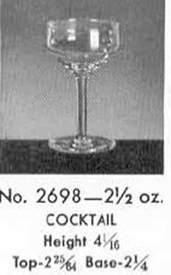 Governor Clinton Clear Liquor Cocktail by Libbey Glass Company-1