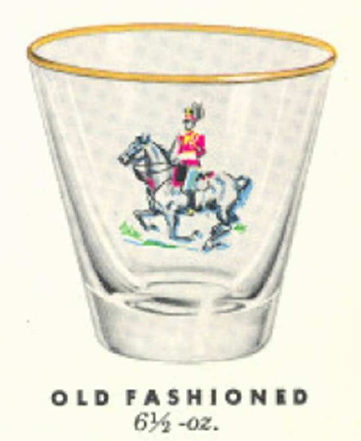 Cavalry Old Fashioned by Libbey Glass Company-1
