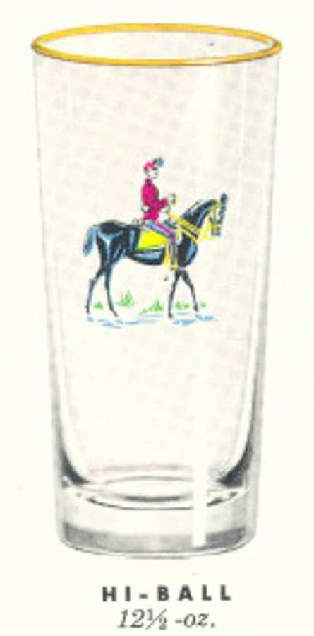 Cavalry Highball by Libbey Glass Company-1