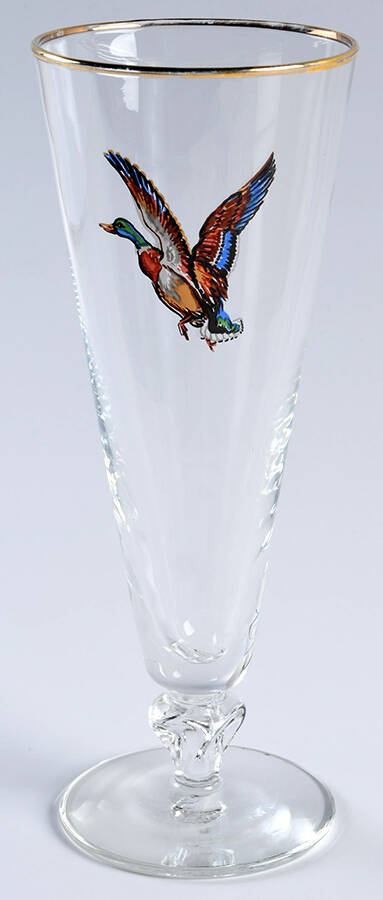 Game Bird Pilsner Glass by Libbey Glass Company-1