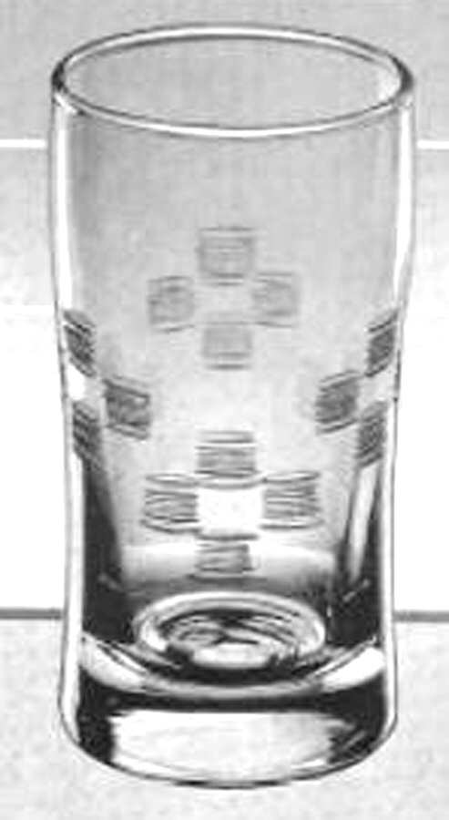 Buckingham (Cut 1152) Flat Juice Glass by Libbey Glass Company-1